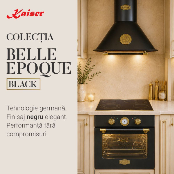 Set incorporabile de bucătărie nr. 7 kaiser belle epoque black 125758/121288/122942