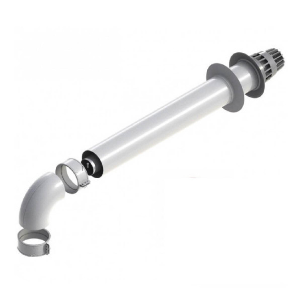 Set trecere orizontala p/t centrale cu tiraj fortat dn 60/100 protherm (h-ve-ru)60/100-s5d-750