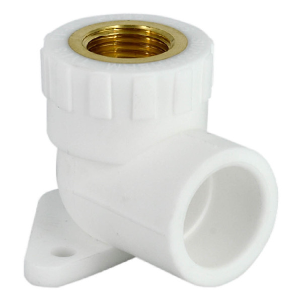 Отвод 90 гр. ММ комбинированный с креплением 20-1/2  supratherm