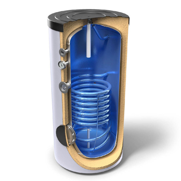 Boiler cu incalzire indirecta tesy ev 9s 160 60 f40 tp cu o serpantina