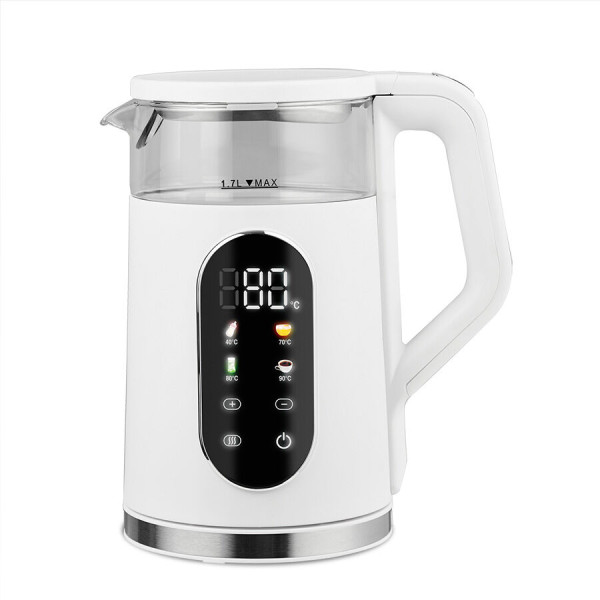 Fierbator de apa maestro mr-023 white (1.7l) digital/corp dublu
