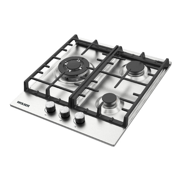 Варочная газовая поверхность wolser  wl-brd 6300 inox ffd