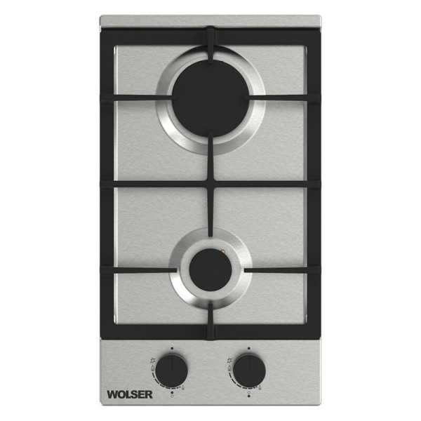 Plita de gaz incorporabila wolser wl-brd 6202 inox ffd