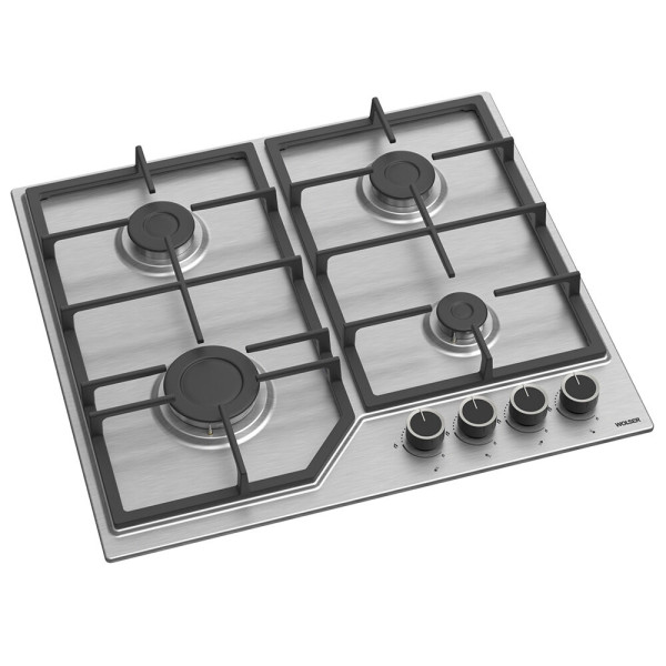 Варочная газовая поверхность wolser  wl-f 6407 inox ffd
