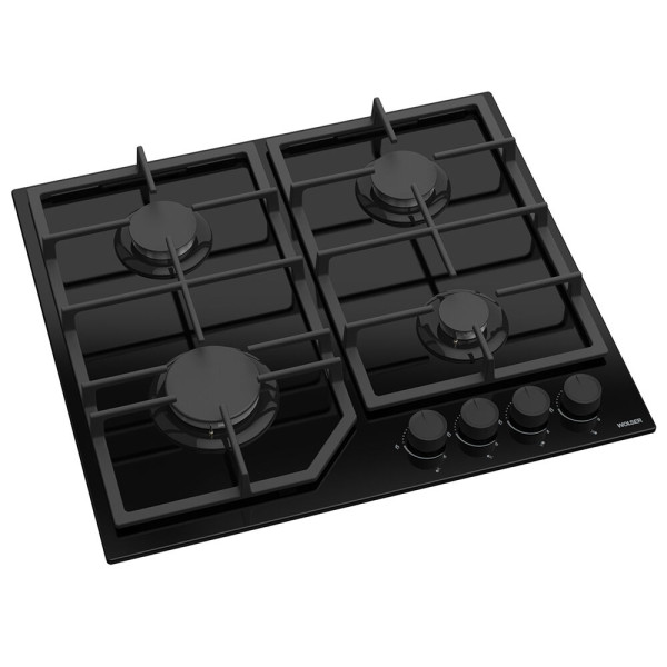 Plita de gaz incorporabila wolser wl- f 6407 black gl ffd