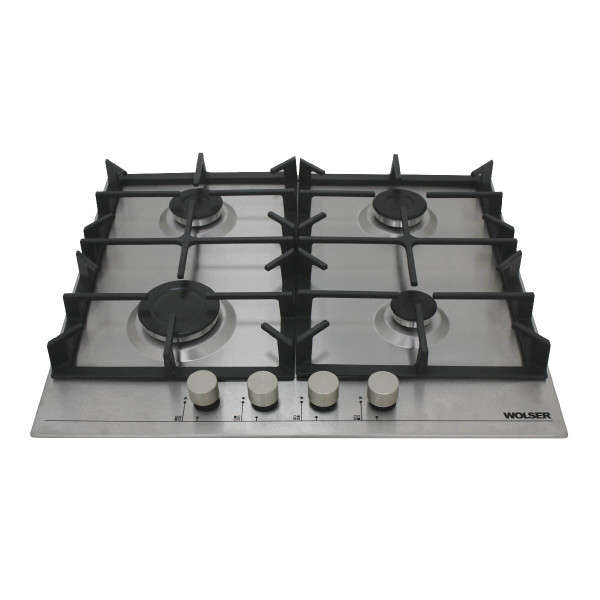 Plita de gaz incorporabila wolser wl- 64g inox eco