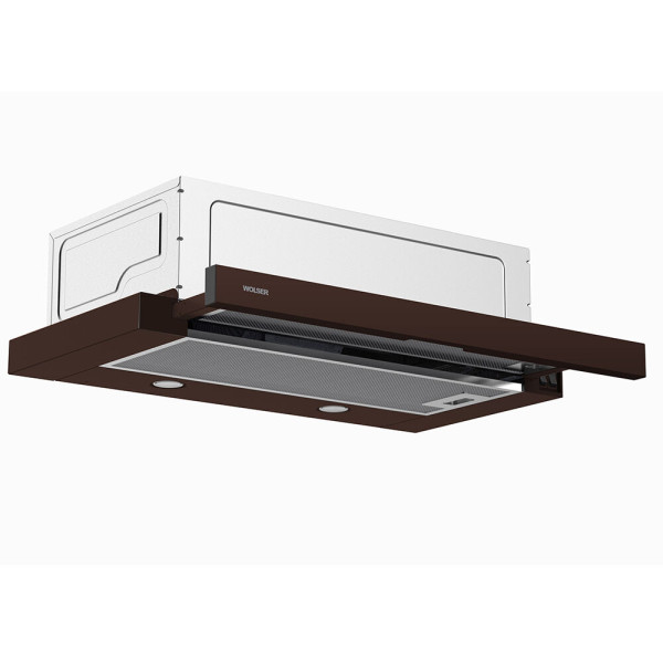 Кухонная вытяжка wolser wl-f  60 slim brown