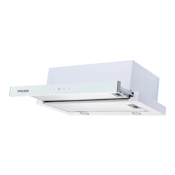 Кухонная вытяжка  wolser wl-60 fg tc white
