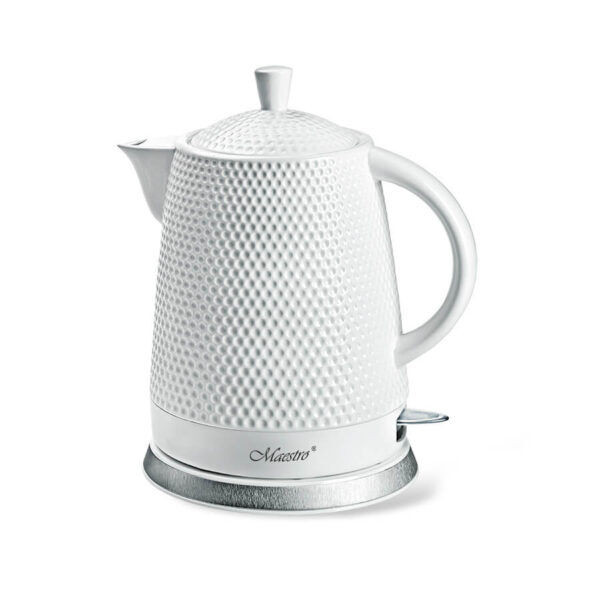 Fierbator de apa maestro mr-069 white (1.5l) ceramica