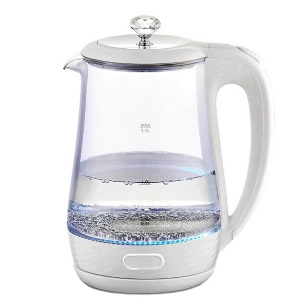Fierbator de apa maestro mr-052 blue/white(1.7l) corp sticla
