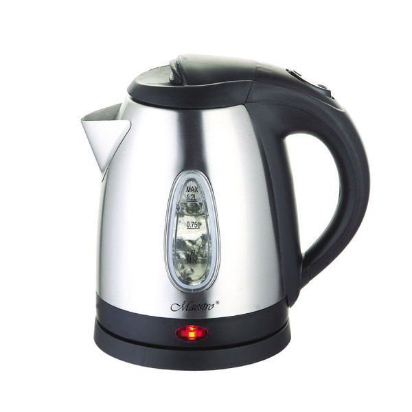 Чайник электрический maestro mr-046 (1.2 л) копус inox