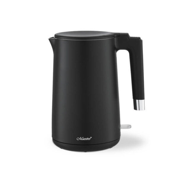 Fierbator de apa maestro mr-026 black (1.7l) corp dublu