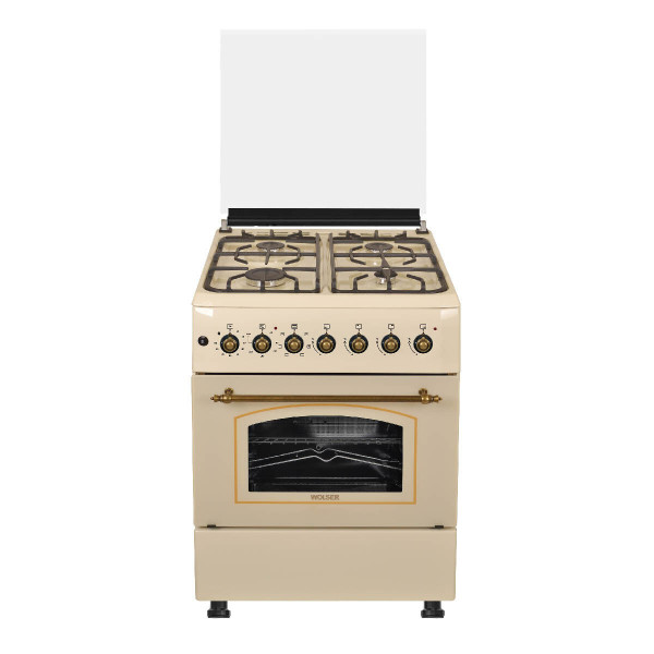 Газовая плита wolser wl-60602 rustic ivory