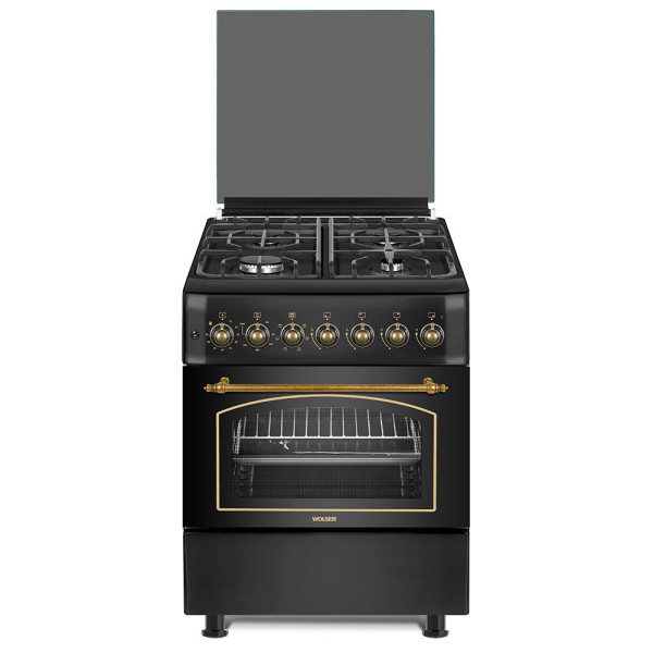 Газовая плита wolser wl f -60602 rustic black