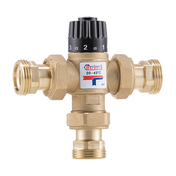 Valva termostatica cu 3 cai 3/4 m barberi