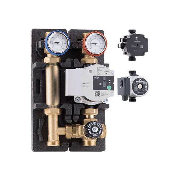 Grupuri de pompe cu reglare termostatica  (grundfos)  dn 20  barberi