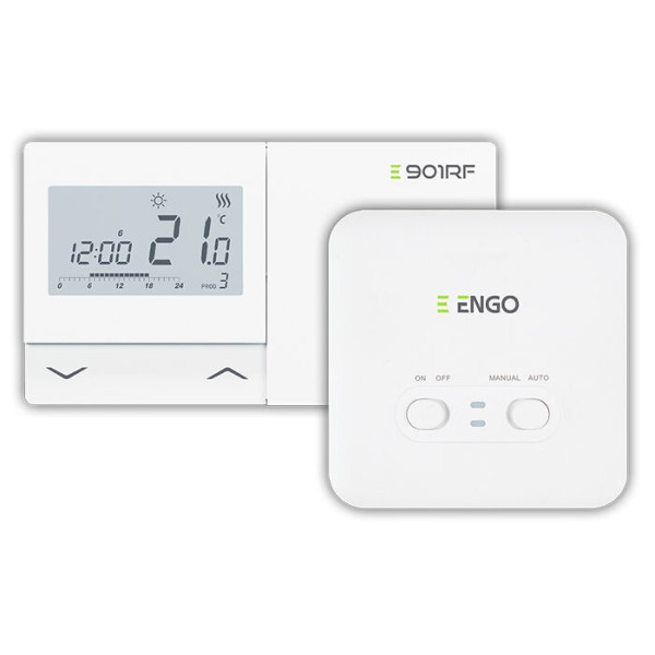 Termostat programabil engo e901rf, wireless, 5-35°c