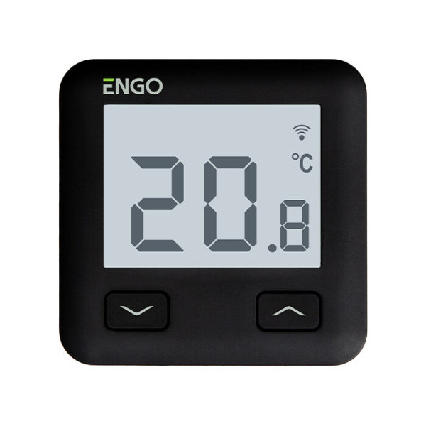 Термостат engo e10-b через wi-fi, zigbee, 230В, black
