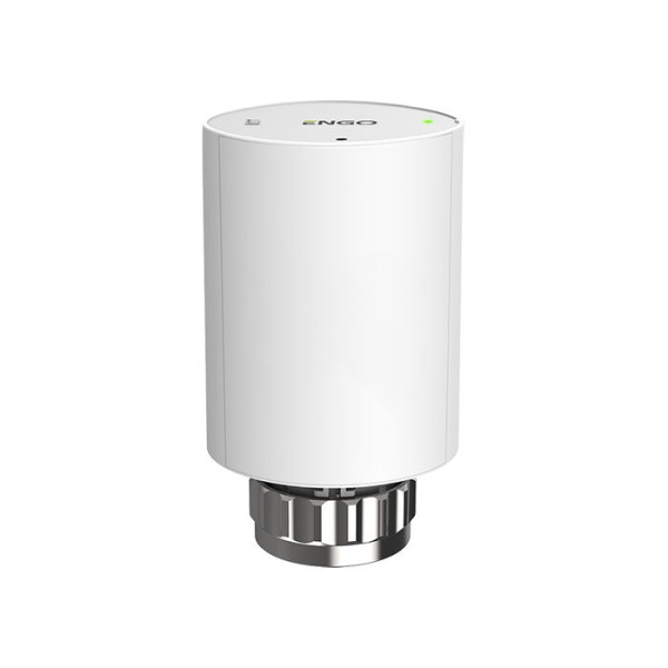 Электронная головка радиатора,беспроводная, engo etrv-m28, совместимая с zigbee 3.0