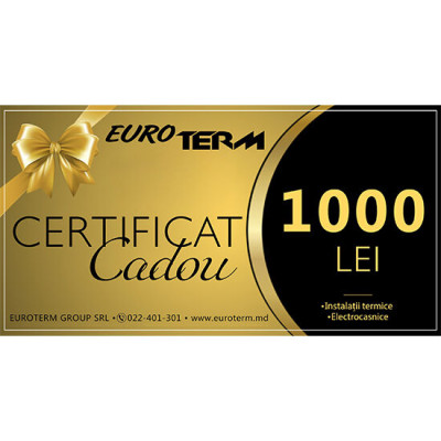 Certificat cadou-1000 lei