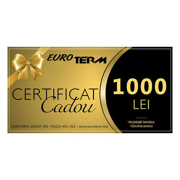 Certificat cadou-1000 lei