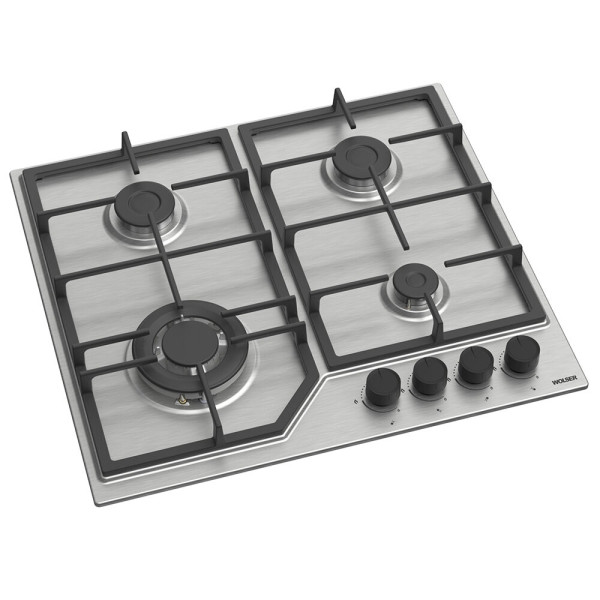 Plita de gaz incorporabila wolser wl- f 6406 turbo inox ffd